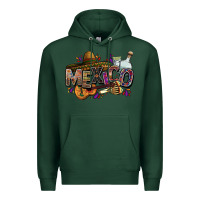 Sports Green Mexico Premium Hoodie - FaDigitalArtStudio