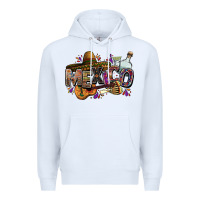 White Mexico Premium Hoodie - FaDigitalArtStudio