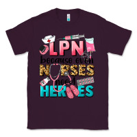 Plum lpn because nurses need heroes Classic Tee - LillyAllenDesigns