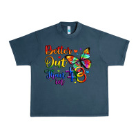 Midnight Navy better out than in Urban Heavy Tee - Artiststas