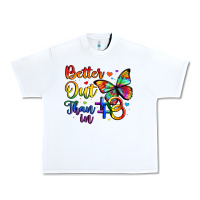 White better out than in Urban Heavy Tee - Artiststas