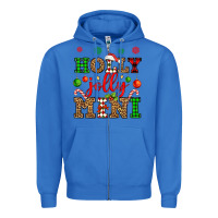 True Royal holly jolly mini Zipper Hoodie - OliviaCreatesArt