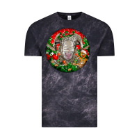 Cloud Black christmas rambouillet sheep Vintage Tee - LillyAllenDesigns