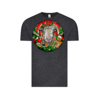 Vintage Black christmas rambouillet sheep Vintage Tee - LillyAllenDesigns