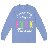 Colony Blue Teaching My Favorite Bunny Long Sleeve Tee - Bettercallsaul