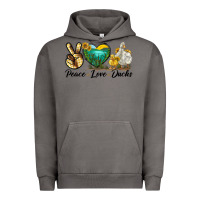 Pigment Tornado Peace Love Ducks Urban Hoodie - LillyAllenDesigns