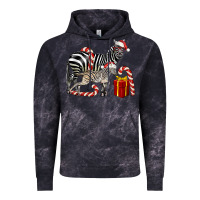 Cloud Black Christmas Zebra Baby And Mama Vintage Hoodie - LillyAllenDesigns