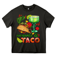 Asphalt margarita and taco Heavy Core Tee - AdoDesignShop