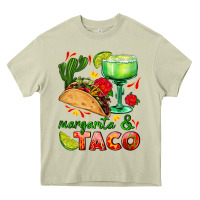Mossy margarita and taco Heavy Core Tee - AdoDesignShop