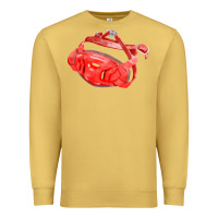 Antique Gold Chin Guard Fa Element Premium Sweatshirt - FaDigitalArtStudio