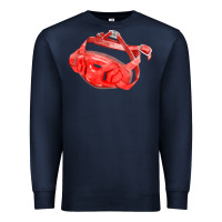 Navy Chin Guard Fa Element Premium Sweatshirt - FaDigitalArtStudio
