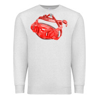 Oatmeal Heather Chin Guard Fa Element Premium Sweatshirt - FaDigitalArtStudio