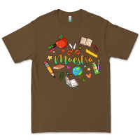 Cacao maestra teacher heart doodle Premium Tee - MaliasSmallBusiness
