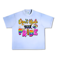 Grape Ice don't hide your pride Urban Heavy Tee - Artiststas