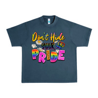 Midnight Navy don't hide your pride Urban Heavy Tee - Artiststas