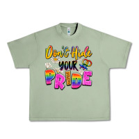Oil Green don't hide your pride Urban Heavy Tee - Artiststas
