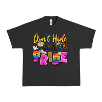 Pigment Black don't hide your pride Urban Heavy Tee - Artiststas