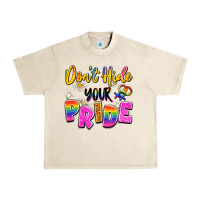 Sandshell don't hide your pride Urban Heavy Tee - Artiststas
