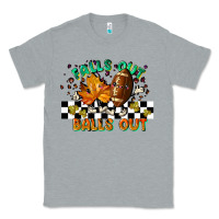 Heather Grey falls out balls out Classic Tee - LillyAllenDesigns
