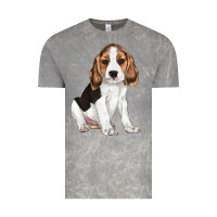 Cloud Rock beagle puppy Vintage Tee - LillyAllenDesigns