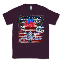 Plum bull skull america Classic Tee - JahusDesignShop