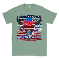 Sage bull skull america Classic Tee - JahusDesignShop