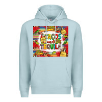 Blue Mist tacos and tequila Premium Hoodie - RanaPortraitStore