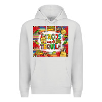 Dove Grey tacos and tequila Premium Hoodie - RanaPortraitStore