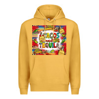 Mustard tacos and tequila Premium Hoodie - RanaPortraitStore