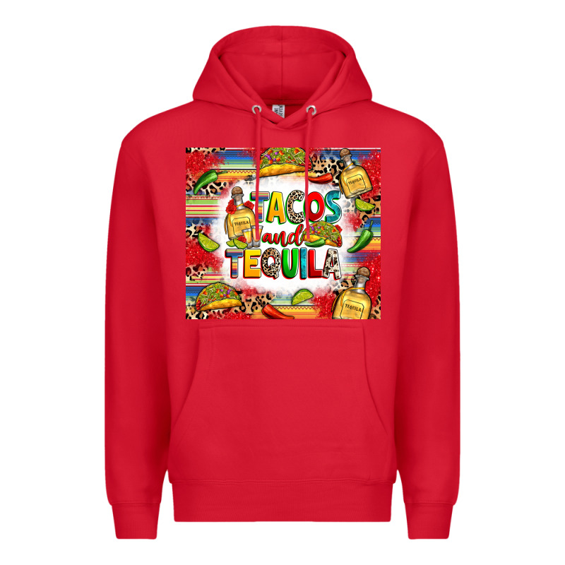 Tacos And Tequila Premium Hoodie by RanaPortraitStore | Teevron