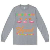 Heather Grey Cinco De Mayo Squad Long Sleeve Tee - Bettercallsaul