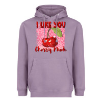 Lavender i like you cherry much Heavyweight Hoodie - FaDigitalArtStudio
