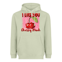 Matcha i like you cherry much Heavyweight Hoodie - FaDigitalArtStudio