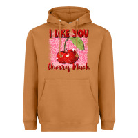 Meerkat i like you cherry much Heavyweight Hoodie - FaDigitalArtStudio