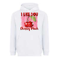 White i like you cherry much Heavyweight Hoodie - FaDigitalArtStudio