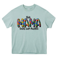 Arona this mama loves her puzzle Heavy Core Tee - MaliasSmallBusiness