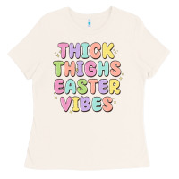 Bone thicks thighs easter vibes Ladies Tee - MaliasSmallBusiness