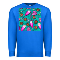 True Royal valentines day champagne and strawberry Premium Sweatshirt - BundleAndBundleShop