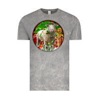 Cloud Rock christmas dorset sheep Vintage Tee - LillyAllenDesigns