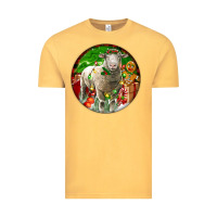 Vintage Mustard christmas dorset sheep Vintage Tee - LillyAllenDesigns