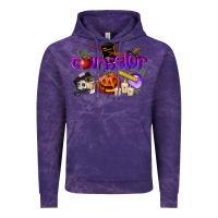Cloud Purple Counselor Halloween Vintage Hoodie - LillyAllenDesigns
