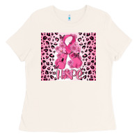 Bone breast cancer with boxing gloves Ladies Tee - MaliasSmallBusiness