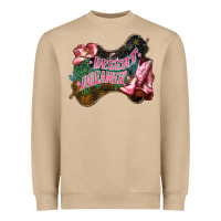 Mushroom Desert dreamer Cowgirl boots hat Heavyweight Sweatshirt - HowdyJamesFarm