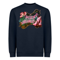 Navy Desert dreamer Cowgirl boots hat Heavyweight Sweatshirt - HowdyJamesFarm
