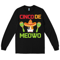 Black Cinco De Meow Long Sleeve Tee - Bettercallsaul