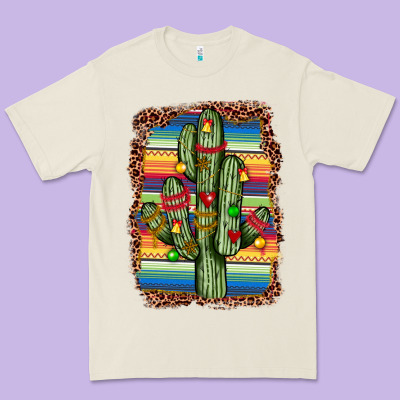 Christmas Cactus Premium Tee Designed By Jahusdesignshop