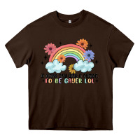 Chocolate Brown gay pride Heavy Core Tee - MaliasSmallBusiness