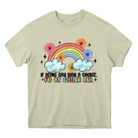 Mossy gay pride Heavy Core Tee - MaliasSmallBusiness