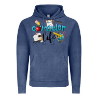 Vintage Denim Counselor Life Vintage Hoodie - LillyAllenDesigns