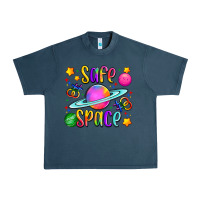 Midnight Navy safe space Urban Heavy Tee - Artiststas